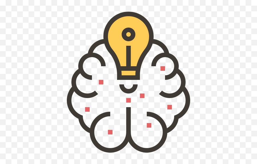 Artificial Intelligence Brain Light - Brain Idea Icon Png,Brain Lightbulb Icon