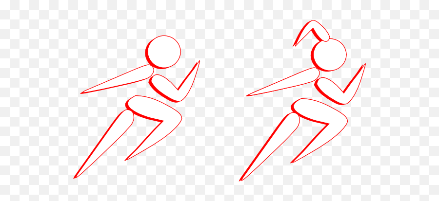 Girl Running Icon Png Transparent - Language,Boy And Girl Icon