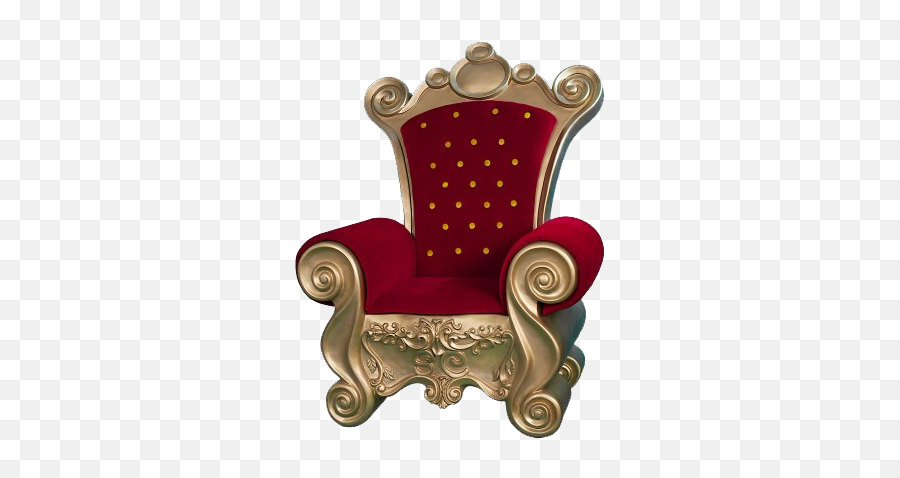 Throne Png Transparent Image Arts - Santa Claus Chair Png,Throne Png