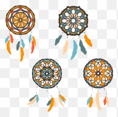 Dreamcatcher Abstract Orange - Free Vector Graphic On Pixabay Dream Catcher Abstract Png,Dream Catcher Png