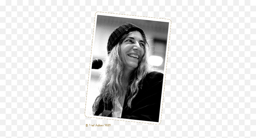 A Patti Smith Website Archives - Toque Png,Punk Rock Icon Smith