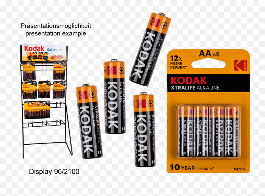Alkaline Mignon Battery - Out Of The Blue Kg Png,Kodak Logo Png