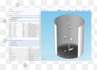 Intro To Optimizing Mixer Design By Creating An App Comsol - Propeller Blade png