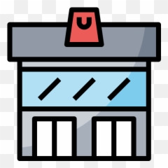 Mall Shopping Center - Flat Gift Box Icon Png