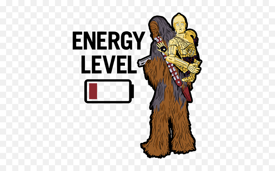 Star Wars Chewbacca C - 3po Energy Level Low Puzzle Png,Star Wars Chewbacca Icon
