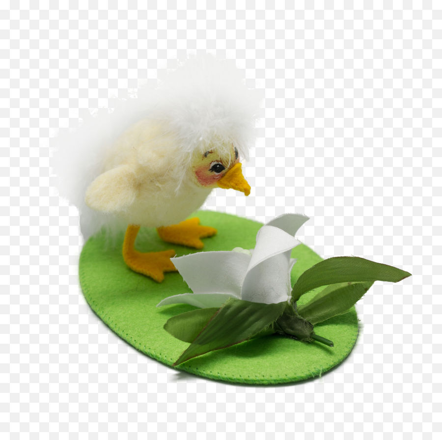 Download 3 Easter Lily Chick - Duck Full Size Png Image Animal Figure,Easter Lily Png