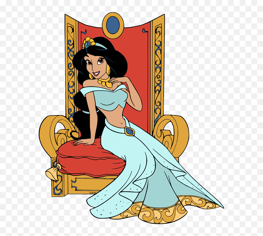 Princess Jasmine Clip Art Images