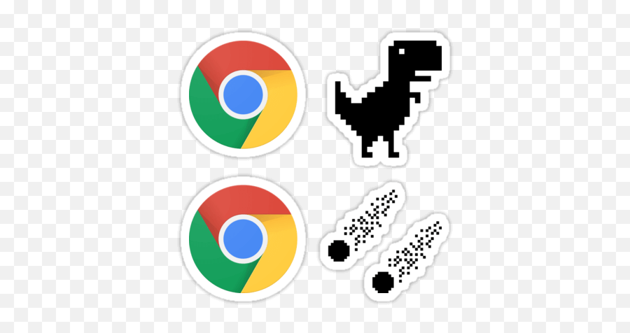 Google Chrome Stickers And T - Shirts U2014 Devstickers Steve The Jumping Dinosaur Png,Chrome Canary Icon