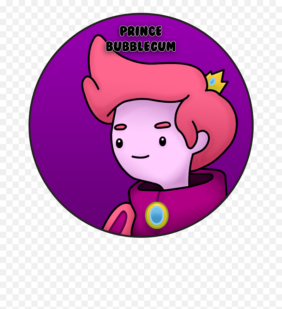 Download Hd Prince Bubblegum Pin By Brittanysdesigns - Adventure Time Button Png,Bubblegum Png