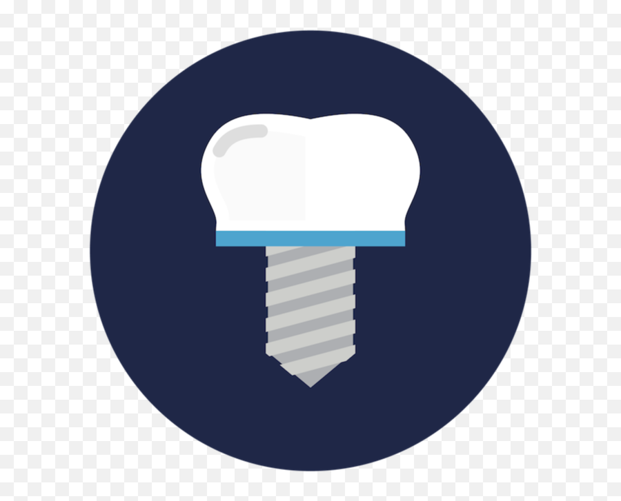 Dental Implants - Austin Pray Family Dentistry Compact Fluorescent Lamp Png,Implant Icon