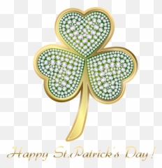 Leaf Clover Patrick Shamrock Saint Hq Png