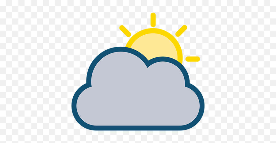 Cloud Calendars U2013 Premium Calendar - Sun Cloud Icon Png,Icon On My Phone