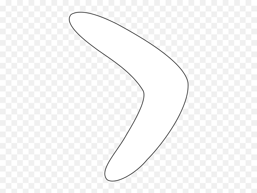 Boomerang Drawing Simple Transparent - Boomerang White Icon Png Transparent,Boomerang Png