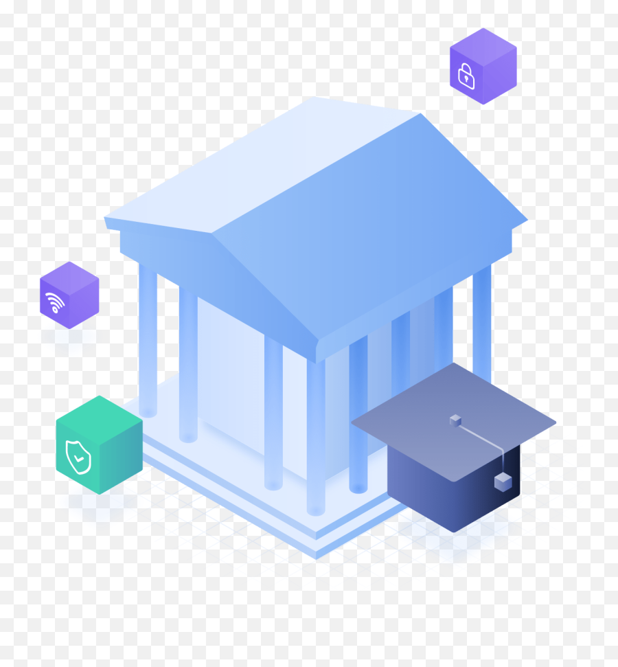 Perimeter 81 For Government U0026 Education - Vertical Png,Icon 3d Home