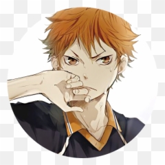 Icons Desu Close Twitter Hinata - Volleyball Anime Haikyuu Hot png