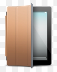Ipad Black Brown Cover Icon 2 Iconset Fast Design - Ipad Orange png