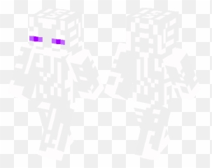 White Enderman Minecraft Skin Hub - Lenny Face Minecraft Skin Png,Minecraft Enderman Png