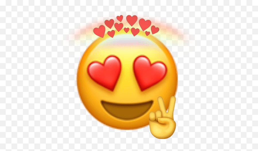 Mikecrack 2020 Enojado Cute Emoji Wallpaper - Heart Eyes Emoji Apple Png,Heart Icon Imessage