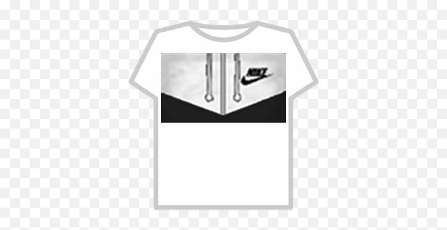 Black White Nike - Roblox T Shirt Roblox Adidas Png,White Nike