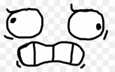 Scared Face - Roblox Transparent png