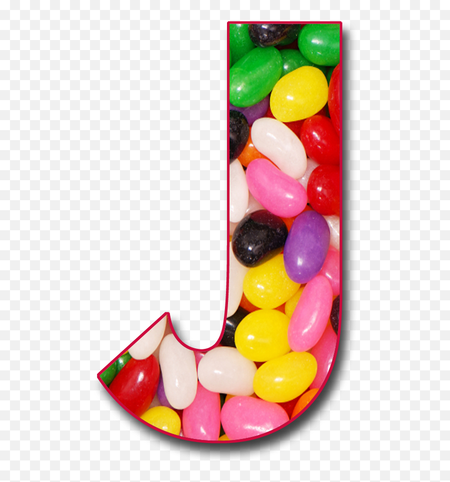Png - Jelly Bean Alphabet Letter,Jelly Bean Png