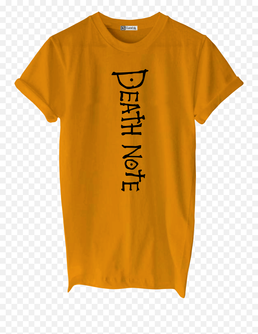 Death Note T - Shirt Active Shirt Png,Death Note Png