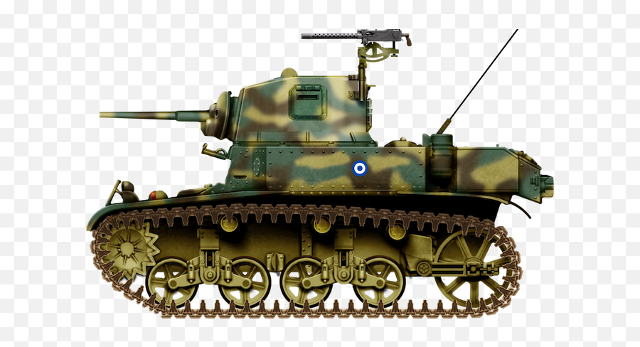 M3a1 Stuart In El Salvadoran Service - Tanks Encyclopedia M3 Stuart Yugoslav Png,El Salvador Flag Png