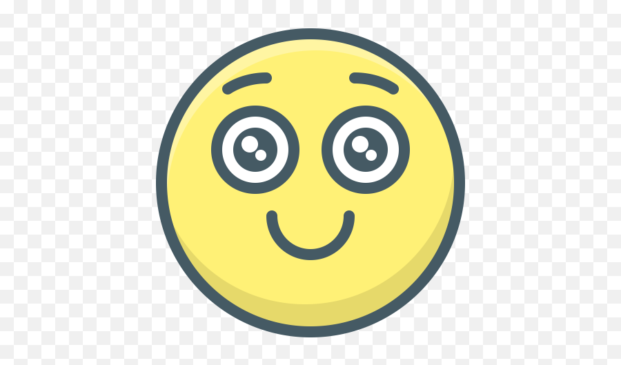 Naive Naivety Smile Smiley Icon - Smiley Png,Cute Emoji Png