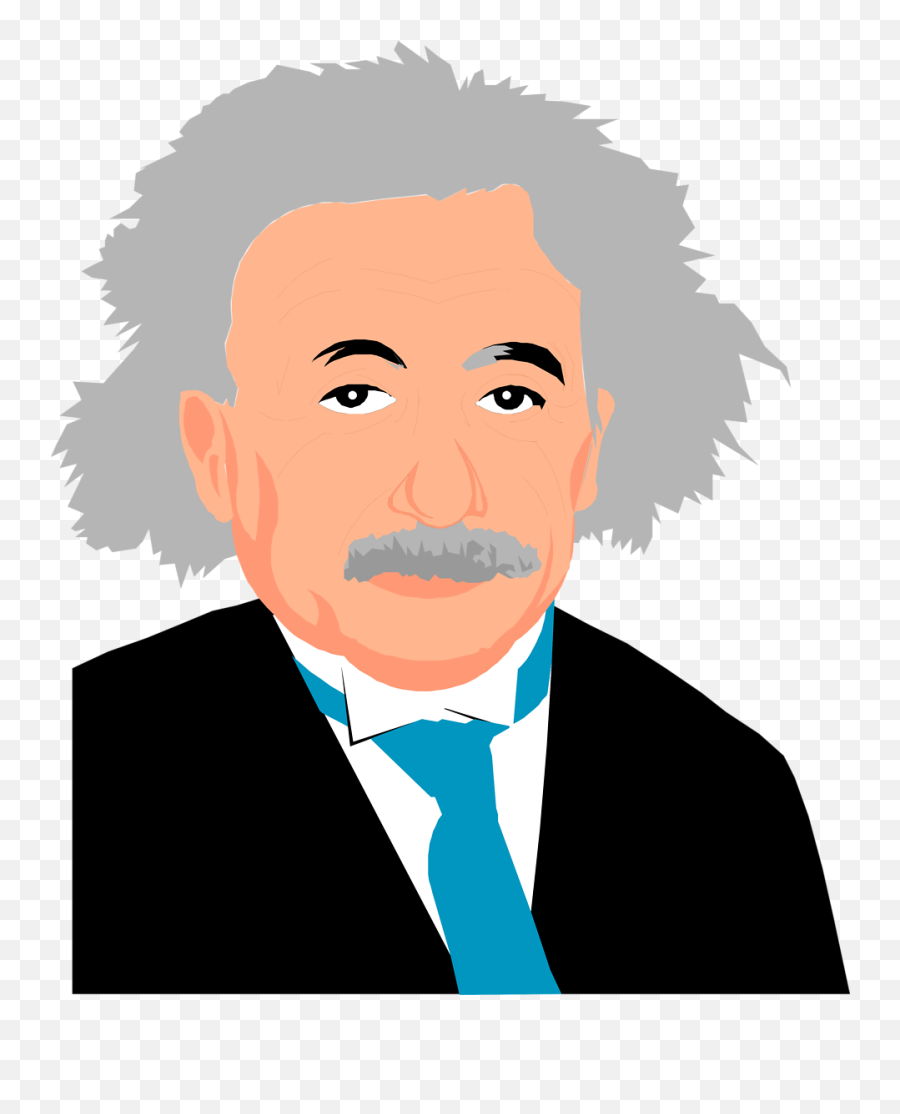 Einstein Clipart Transparent - Albert Einstein Clipart No Background Png,Einstein Png