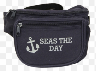 Download Seas The Day Fanny Pack By Adam Block Design - Handbag Png,Fanny Pack Png