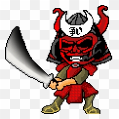 Theordernchaos Twitch Emotes - Cartoon Full Size PNG Samurai