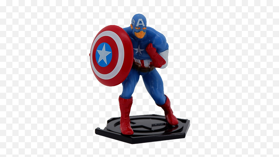 Captain America Figurine - Captain America Png,Captain America Shield Png