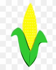 Corn Clipart Field Transparent Free - Background Cartoon On The Cob png