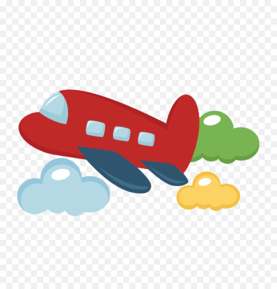 Download Hd Aviation Clipart Toy Plane - Cute Airplane Cute Airplane Clipart Png,Plane Clipart Transparent