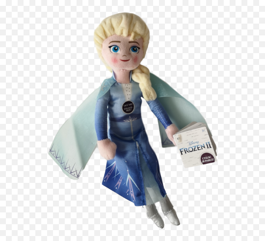 Disney Frozen 2 - Elsa Small Talking Plush Figurine Png,Frozen 2 Png