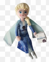 Disney Frozen 2 - Elsa Small Talking Plush Figurine Png,Frozen 2 Png