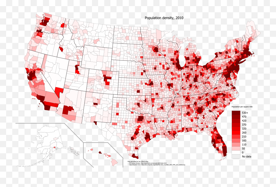 Us Census Maps U2013 Demographics - Ecpm Département De Langues Us Population Map 2019 Png,Usa Map Png