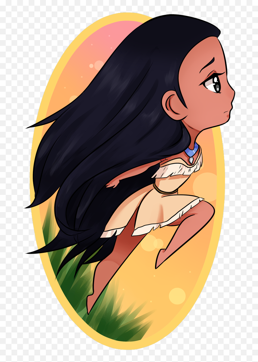 Pocahontas Png - Disney Personnage Dessin Princesse,Pocahontas Png
