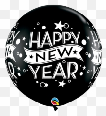 3 Happy New Year Round - Circle Png,Happy New Year Logos
