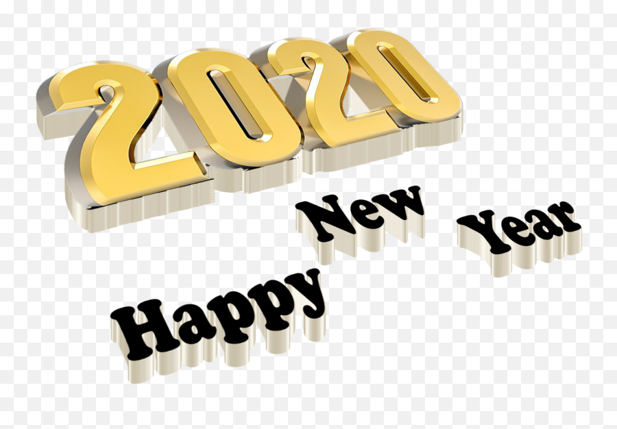 Happy New Year 2020 Images Png Hd 4 Image - Calligraphy,Happy New Years Png