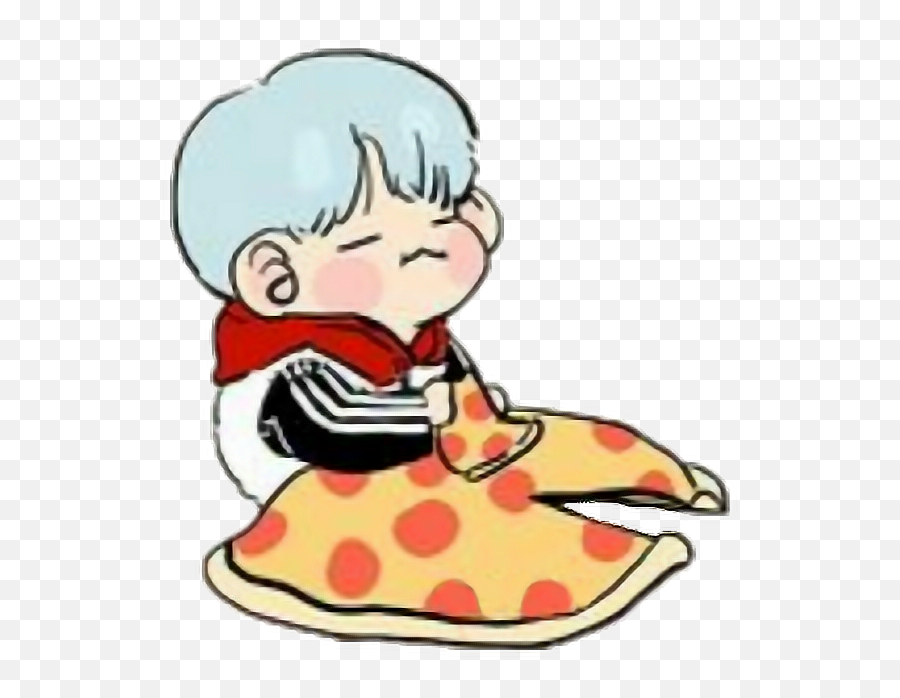 Suga Minyoongi Yoongi Bts Pizza Btauga - Bts Suga Chibi Drawing Png,Suga Png