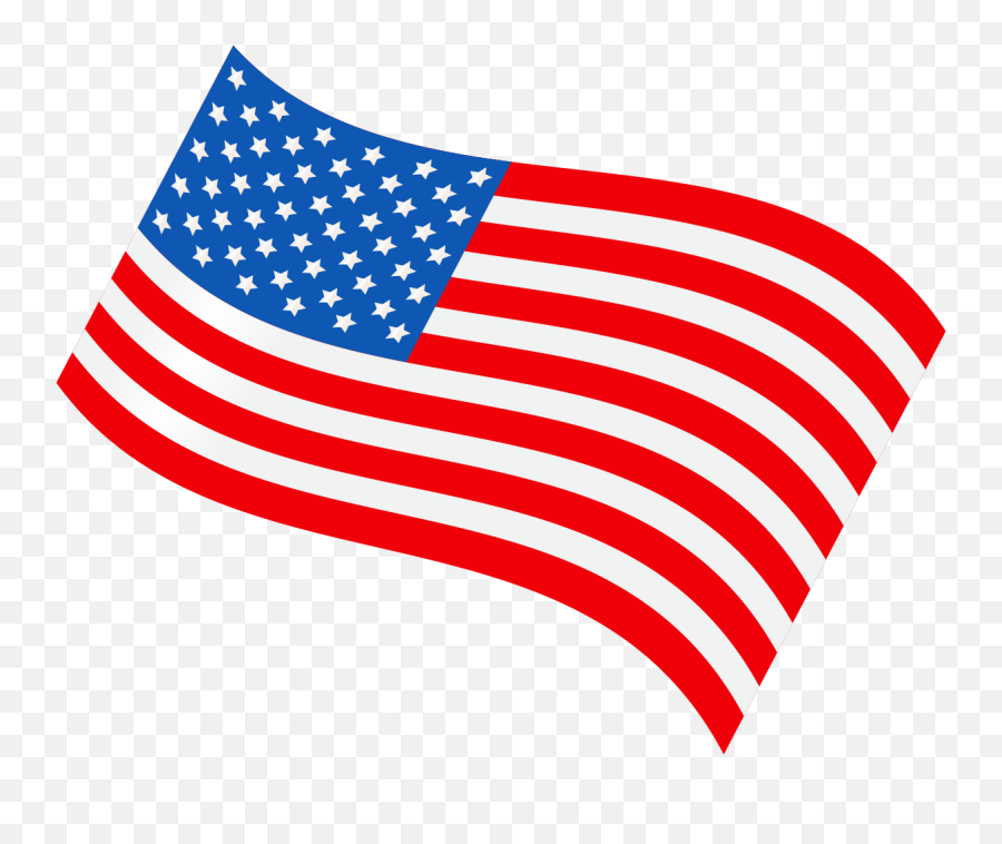 Usa Flag Cartoon Png Clipart - Usa Flag Cartoon Png,American Flag Transparent Background