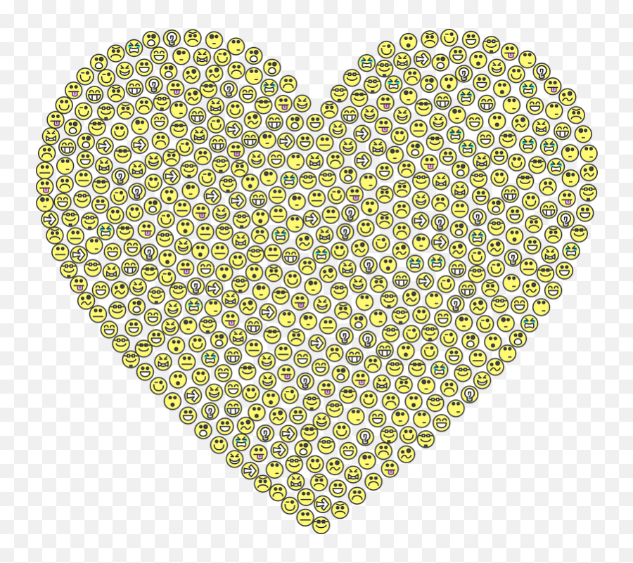 Emoticons Emoji Smileys - Free Vector Graphic On Pixabay Imagini Png,Yellow Heart Png