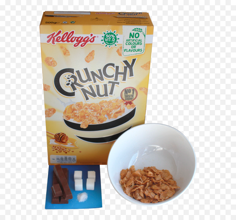 99 Childrenu0027s Cereals Ranked By Sugar Content - Kelloggs Crunchy Nut 500g Png,Bowl Of Cereal Png