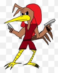Download Chuck The Badass Chicken - Fictional Character Png,Badass Png