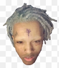 Download Xxxtentacion Xxxtentacionedit - Xxxtentacion Eyebrows Png,Xxxtentacion Hair Png