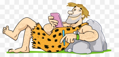 Sad Person Sitting Alone Clipart - Smartphone png
