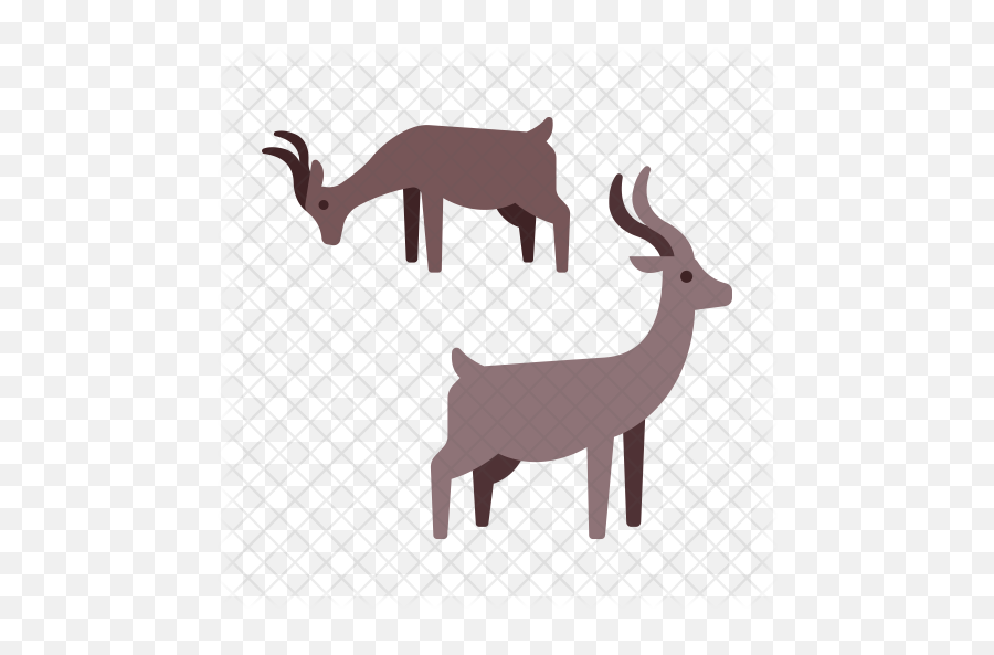 Antelope Icon Of Flat Style - Icon Png,Antelope Png