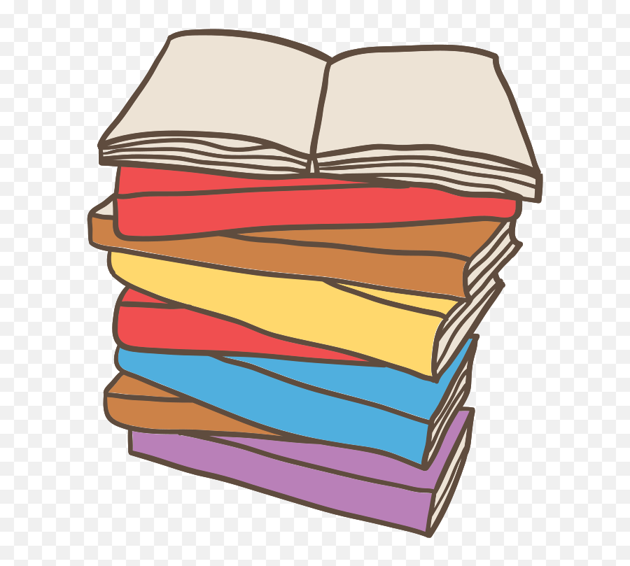 Free Books Png With Transparent Background - Horizontal,Books Transparent Background