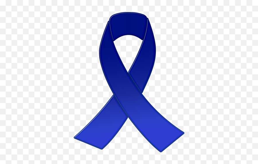 Blue Awareness Ribbon Png Clipart - Black Awareness Ribbon Clip Art,Blue Ribbon Png